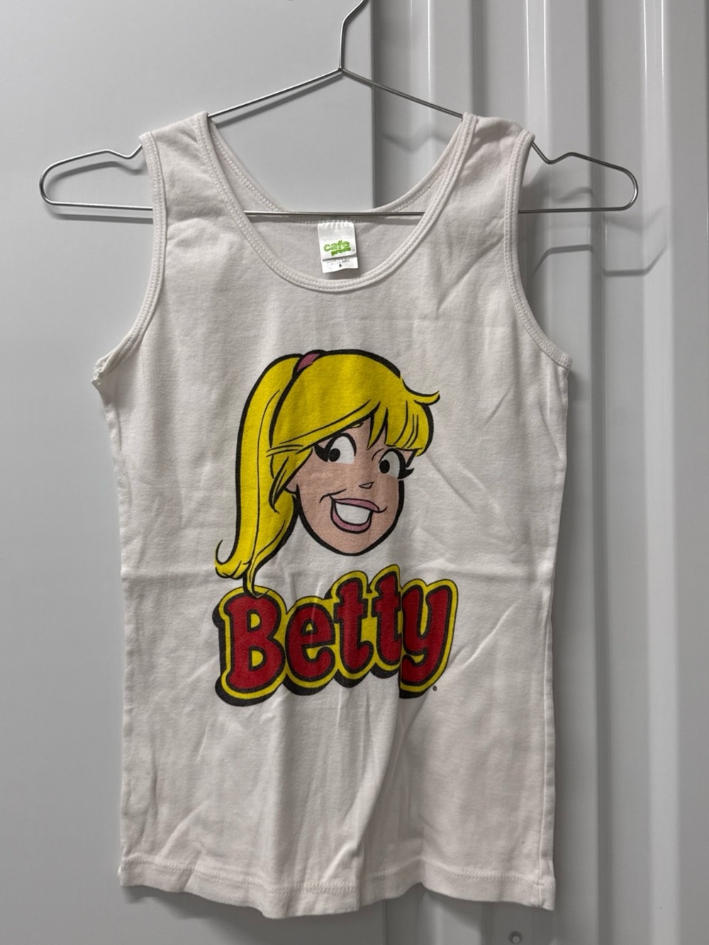 Vintage Betty Cooper Archie Comics tank top S